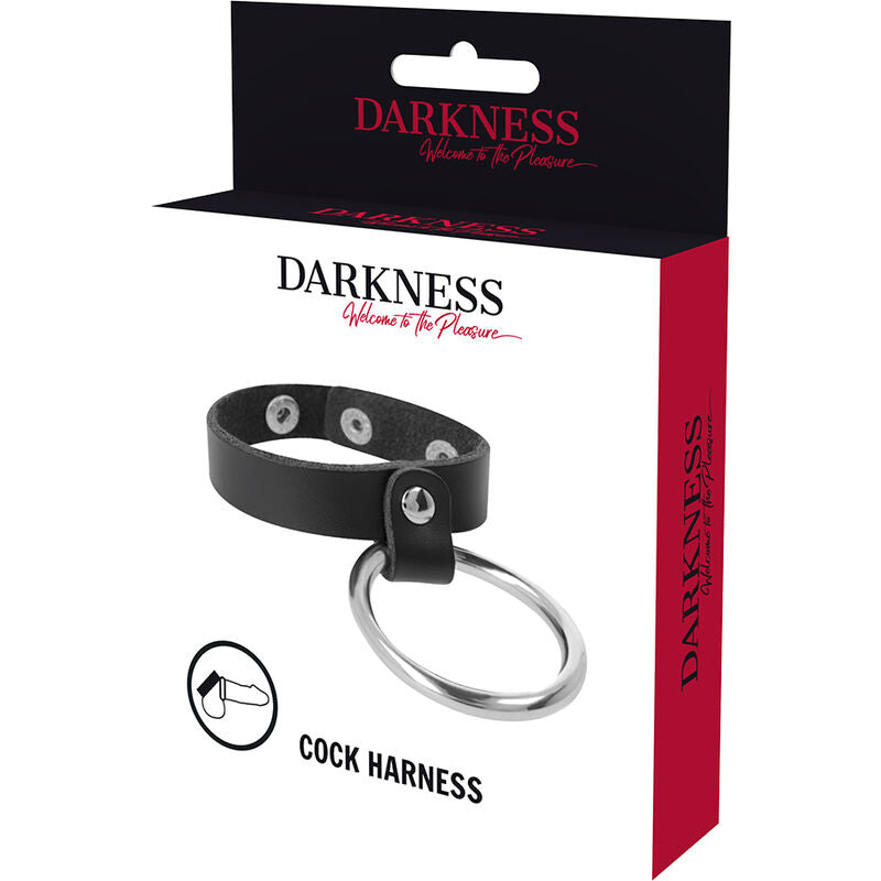 Darkness: anell metàl·lic per al penis i els testicles