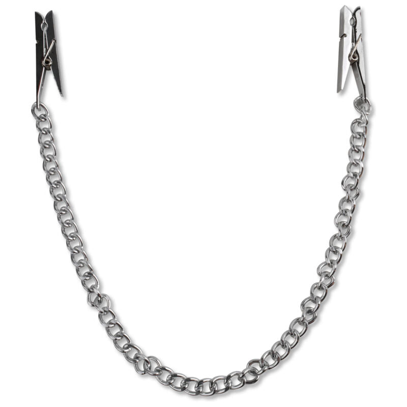 FETISH FANTASY SERIES - NIPPLE CHAIN SERIES SILVER
