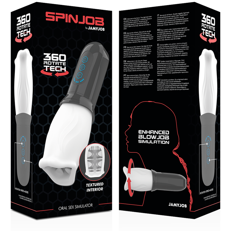Jamyjob - Masturbator spinjob amb rotació