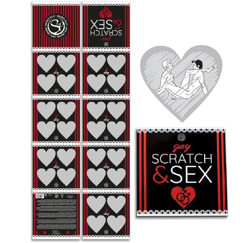 SECRETPLAY - SCRATCH & SEX GAME FOR GAY COUPLES (ES/EN/FR/PT/DE)