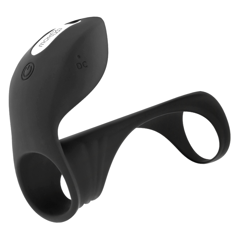 Moressa - Brandon potent anell vibrador amb funda espessint masculina