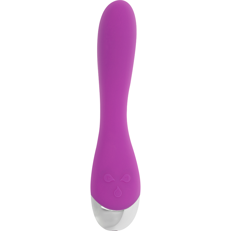 OHMAMA - VIBRATOR WITH 6 MODES AND 6 SPEEDS, LILAC, 20.5 CM