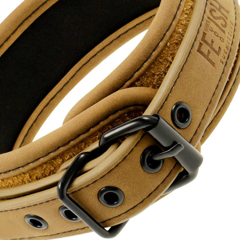 FETISH SUBMISSIVE ORIGIN - NEOPRENE LINED CHAIN COLLAR