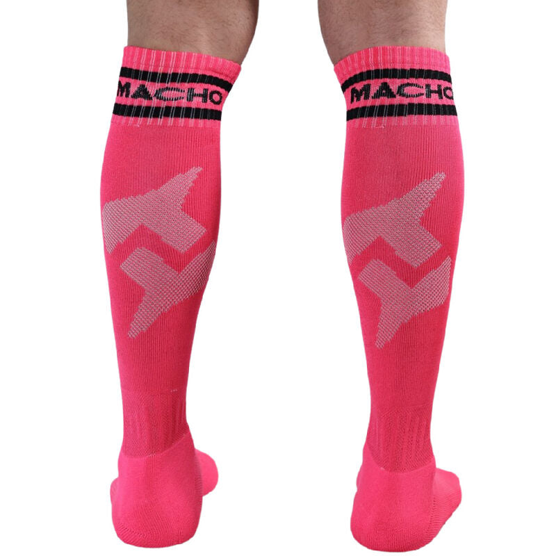 MEN'S - LONG SOCKS ONE SIZE PINK