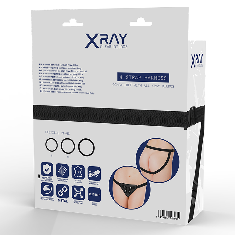 X-RAY - SILICONE RING-COMPATIBLE HARNESS
