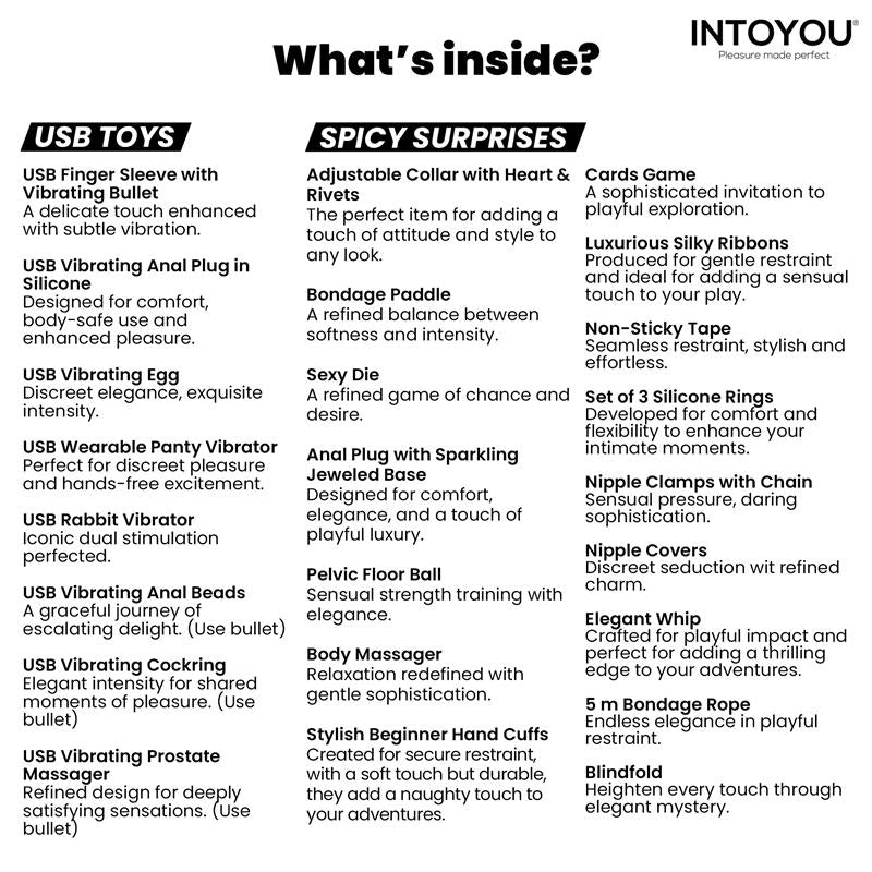 INTOYOU - CALENDARIO LUXURY - EDICIÓN LIMITADA 24 PCS