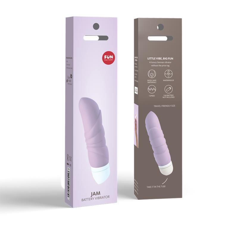 FUN FACTORY - JAM MINI VIBRADOR PASTEL LILAC
