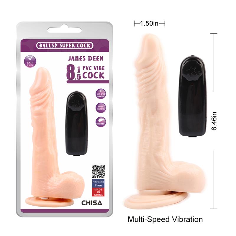 CHISA - JAMES DEEN VIBRADOR 8.5 - 21.5CM
