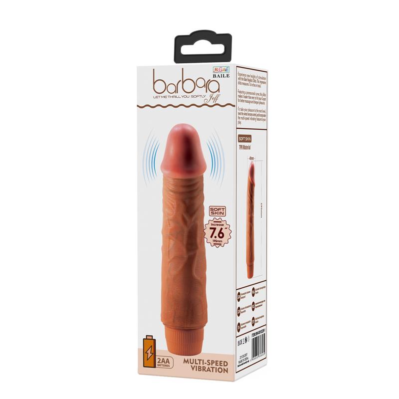 BAILE - JEFF VIBRADOR REALISTA 7.6