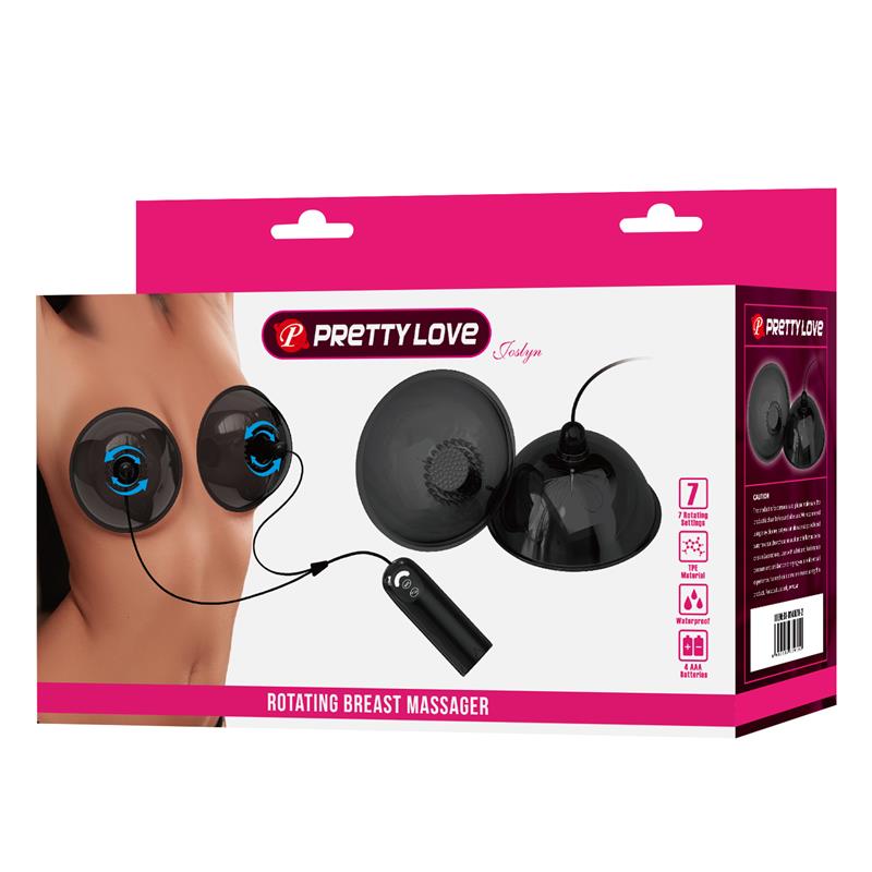 PRETTYLOVE - JOSLYN MASAJEADOR DE PECHO CON ROTACIÓN