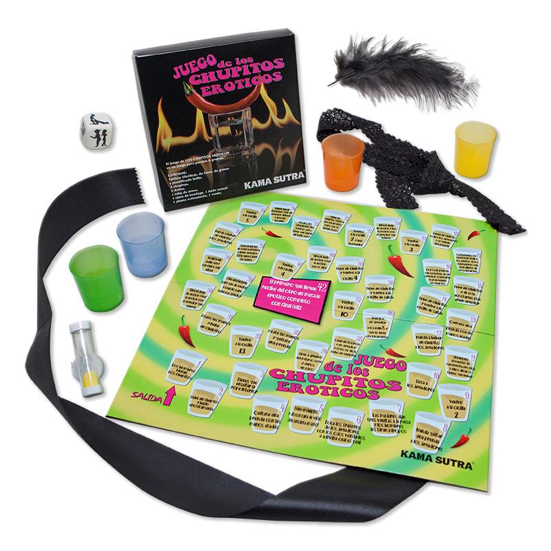 DIVERTY SEX - JUEGO DE MESA JUEGO DE LOS CHUPITOS ERÓTICOS
