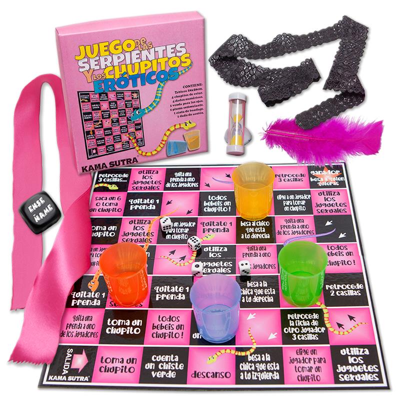 DIVERTY SEX - JUEGO DE MESA LA SERPIENTE ERÓTICA CHUPITO