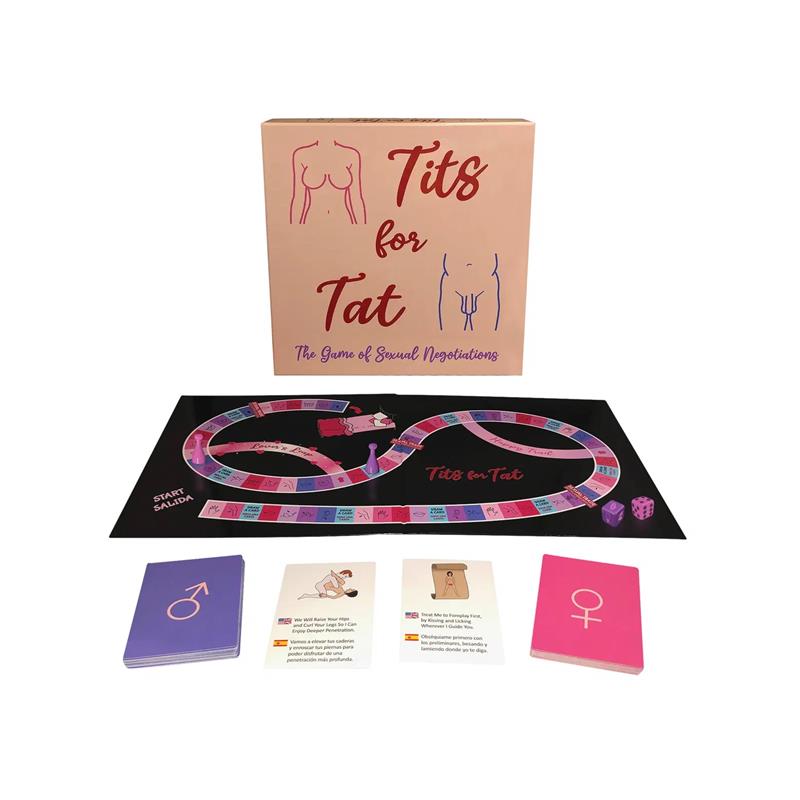 KHEPER GAMES - JUEGO DE MESA TITS FOR TAT-THE GAME OF SEXUAL NEGOTIATIONS