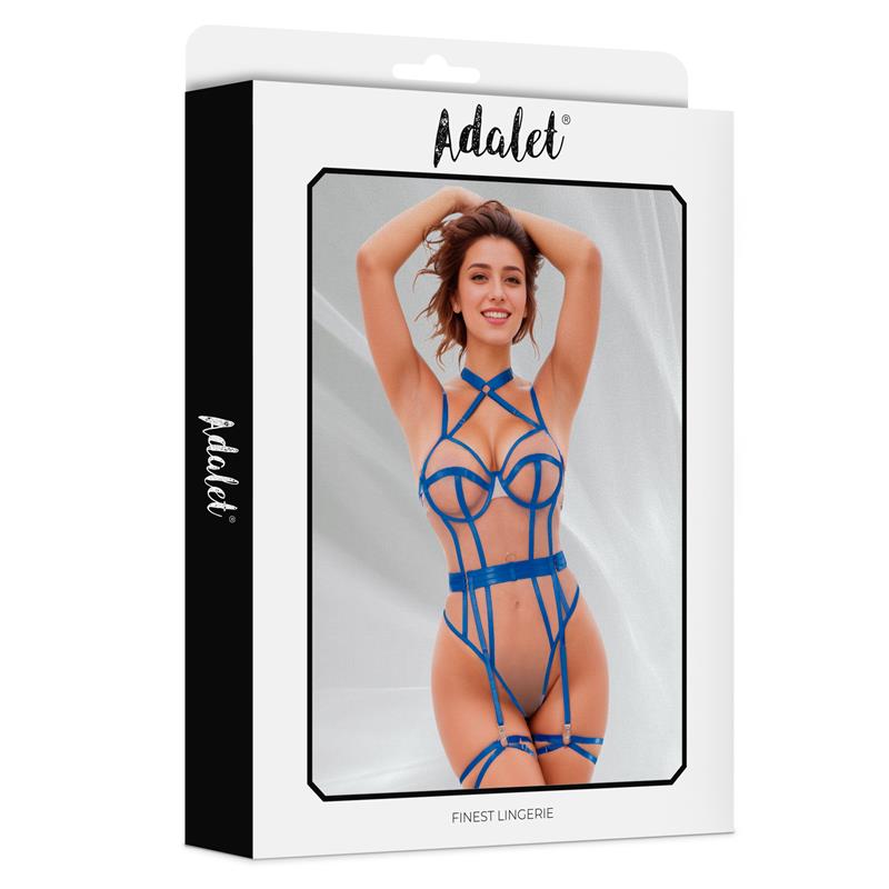 ADALET LINGERIE - KILLYE TEDDY DE MALLA CON TIRAS CON LIGAS