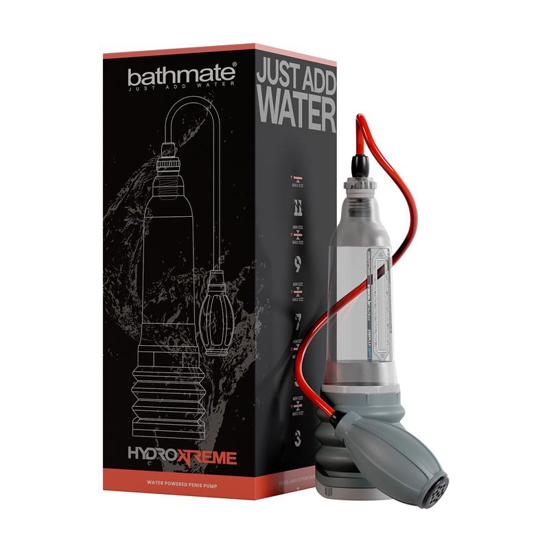 BATHMATE - KIT BOMBA PARA EL PENE HYDROXTREME6 TRANSPARENTE