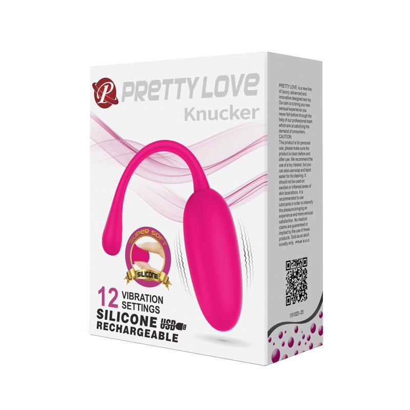 PRETTYLOVE - KNUCKER HUEVO VIBRADOR