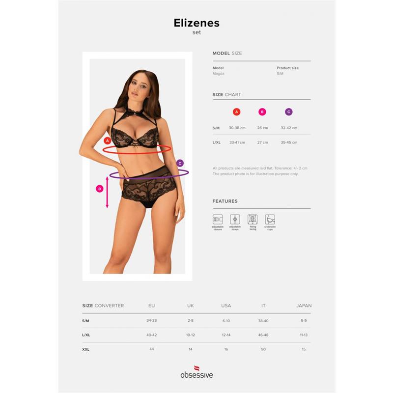 OBSESSIVE - KOKIETTA SET DE 2 PIEZAS