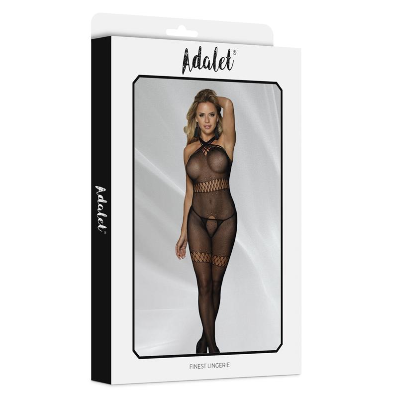 ADALET LINGERIE - KONA BODYSTOCKING TRASERO ABIERTO