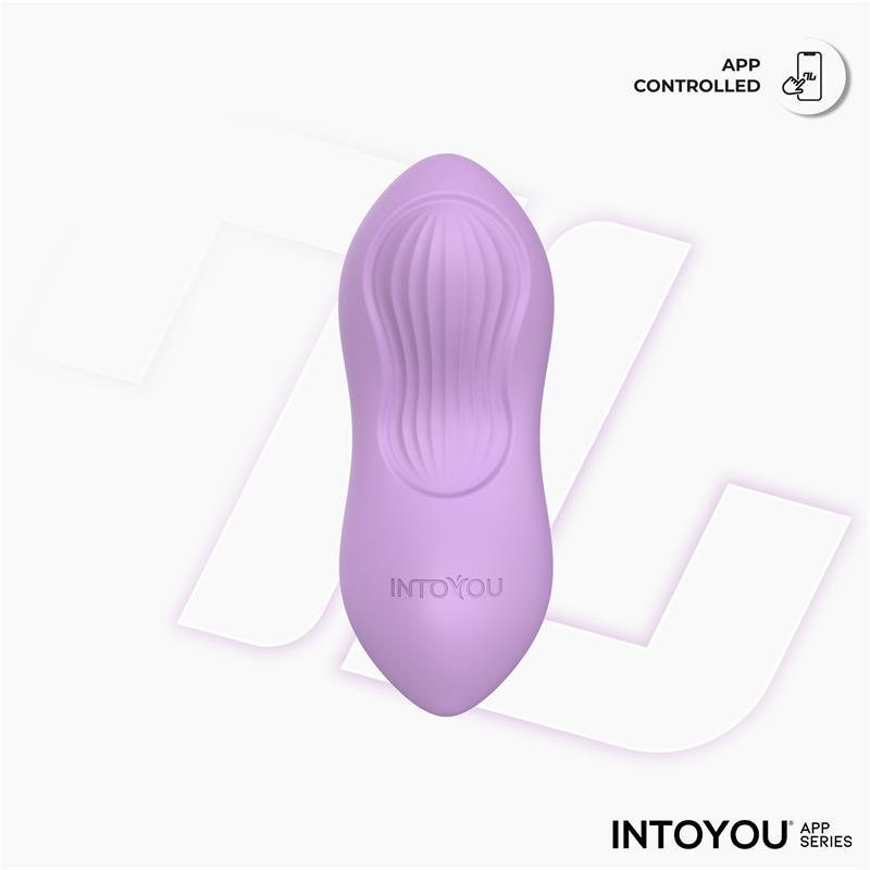 INTOYOU APP SERIES - LAIA ESTIMULADOR DE DEDO CON CALOR Y FUNDA CON APP LAVANDA