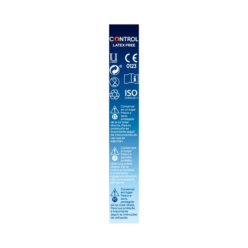 CONTROL - LATEX FREE - SIN LÁTEX 5 UDS