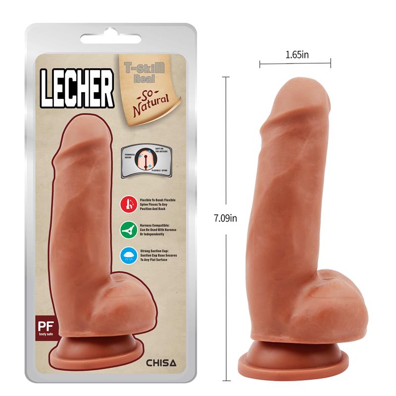 CHISA - LECHER DILDO DUAL DENSITY 18CM