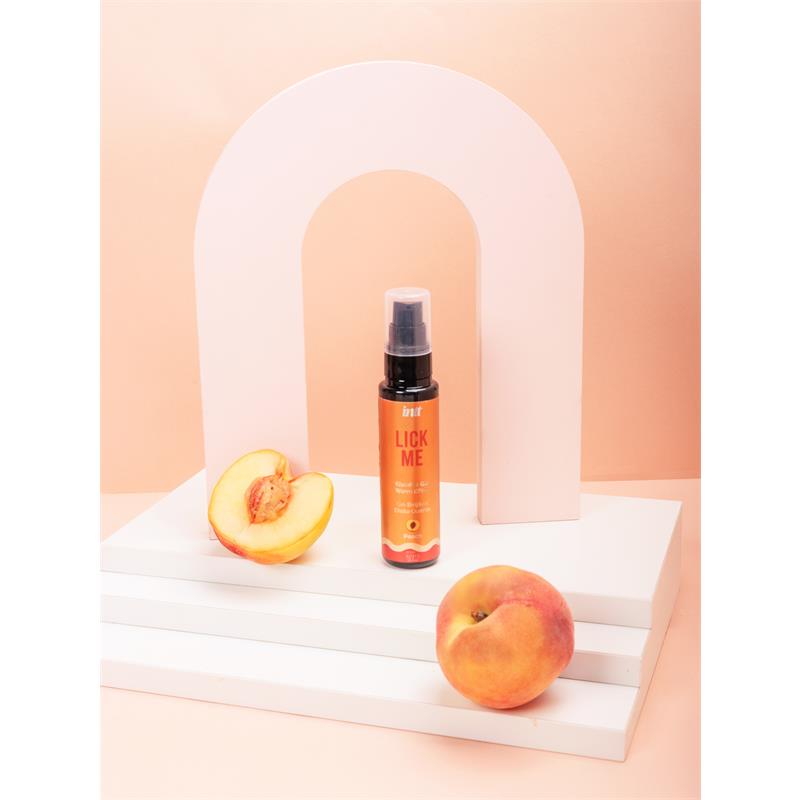 INTT - LICK ME GEL BESABLE SABOR MELOCOTÓN EFECTO CALOR 50 ML