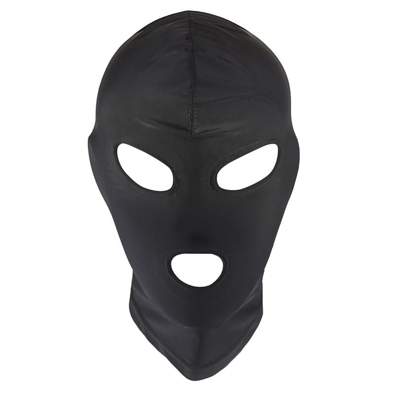 INTOYOU BDSM LINE - LILITH MÁSCARA DE INCÓGNITO ABERTURA EN LA BOCA Y OJOS COLOR NEGRO