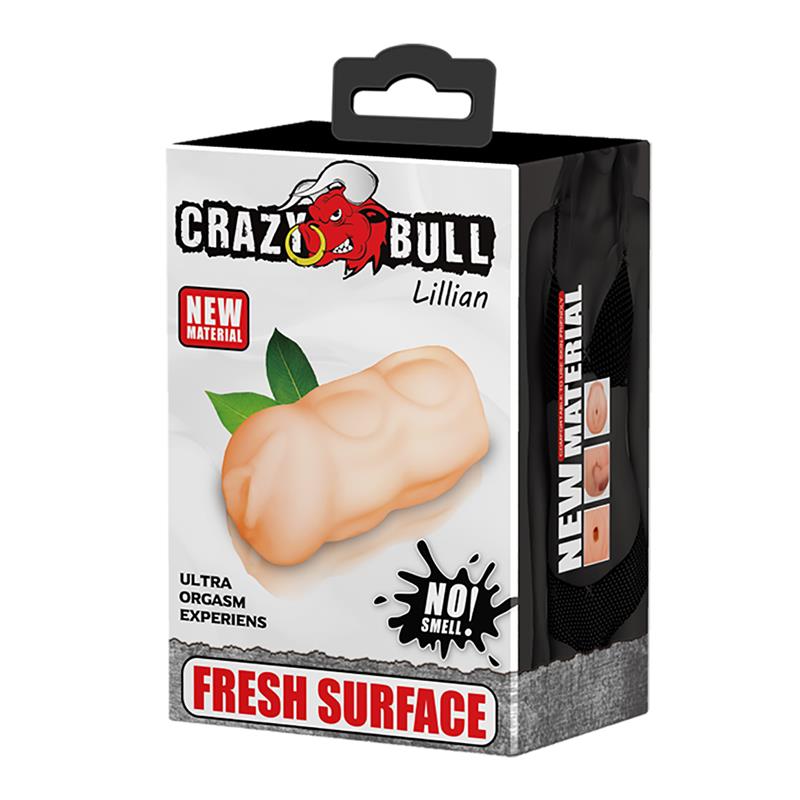 CRAZY BULL - LILLIAN MASTURBADOR VAGINA 13 CM