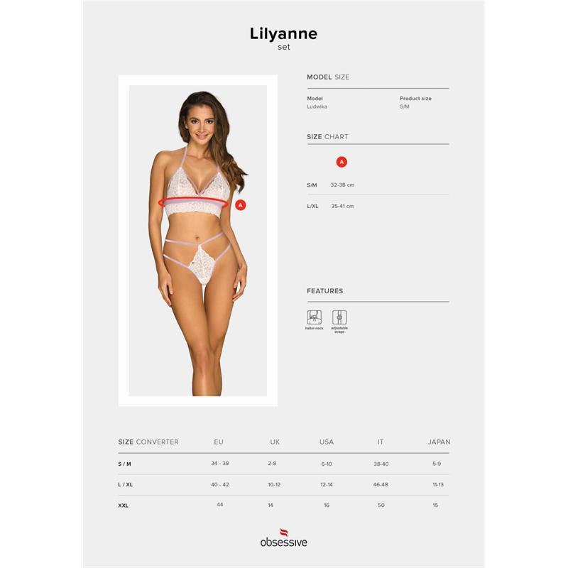 OBSESSIVE - LILYANNE SET DE 2 PIEZAS