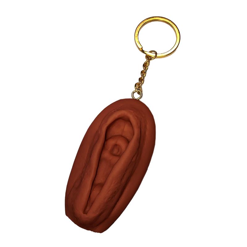 DIVERTY SEX - LLAVERO FORMA DE VAGINA MULATA