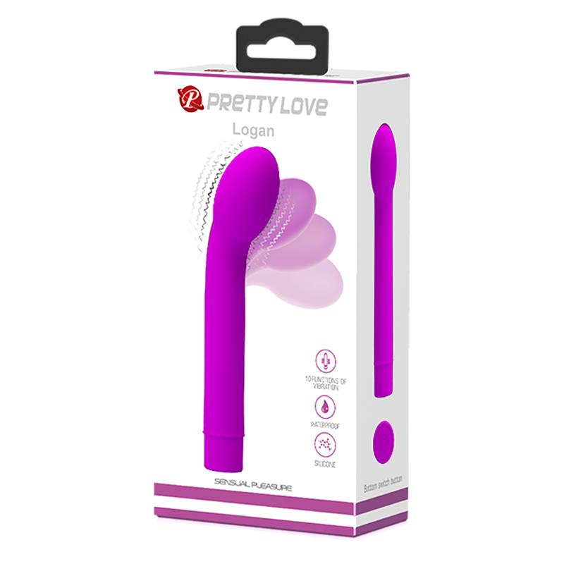 PRETTYLOVE - LOGAN VIBRADOR PÚRPURA