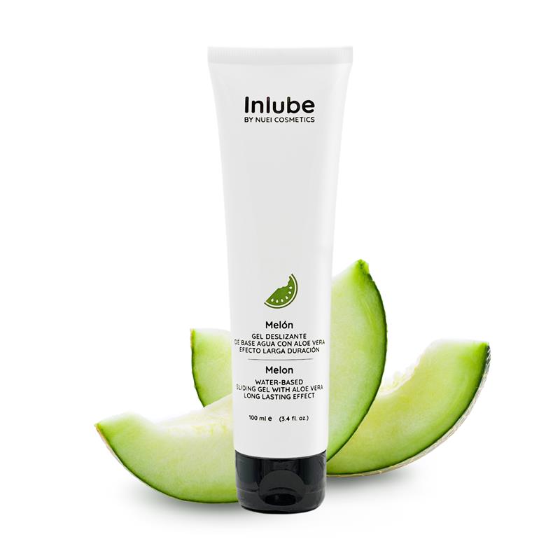NUEI COSMETICS - LUBRICANTE A BASE DE AGUA MELÓN INLUBE 100 ML