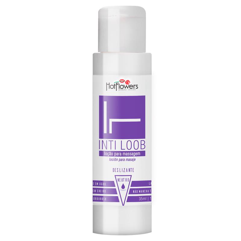 HOT FLOWERS - LUBRICANTE ALTA LUBRICACIÓN INTI LOOB 35 ML