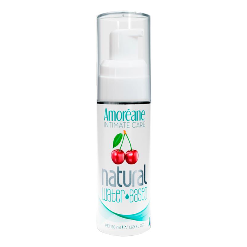 AMOREANE - LUBRICANTE BASE AGUA CEREZA 50 ML