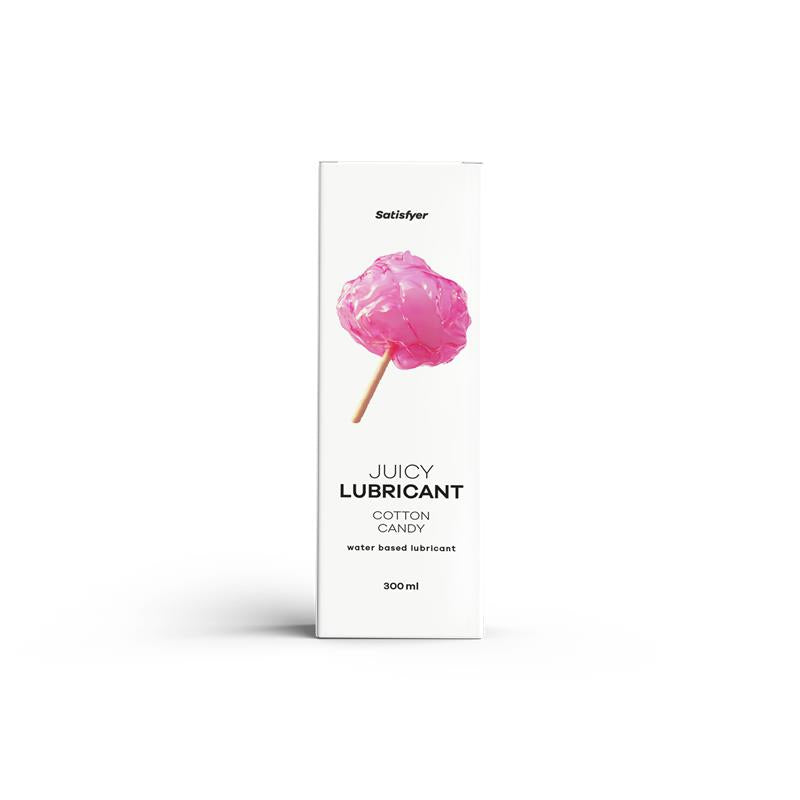 SATISFYER - LUBRICANTE BASE AGUA COTTON CANDY 300 ML