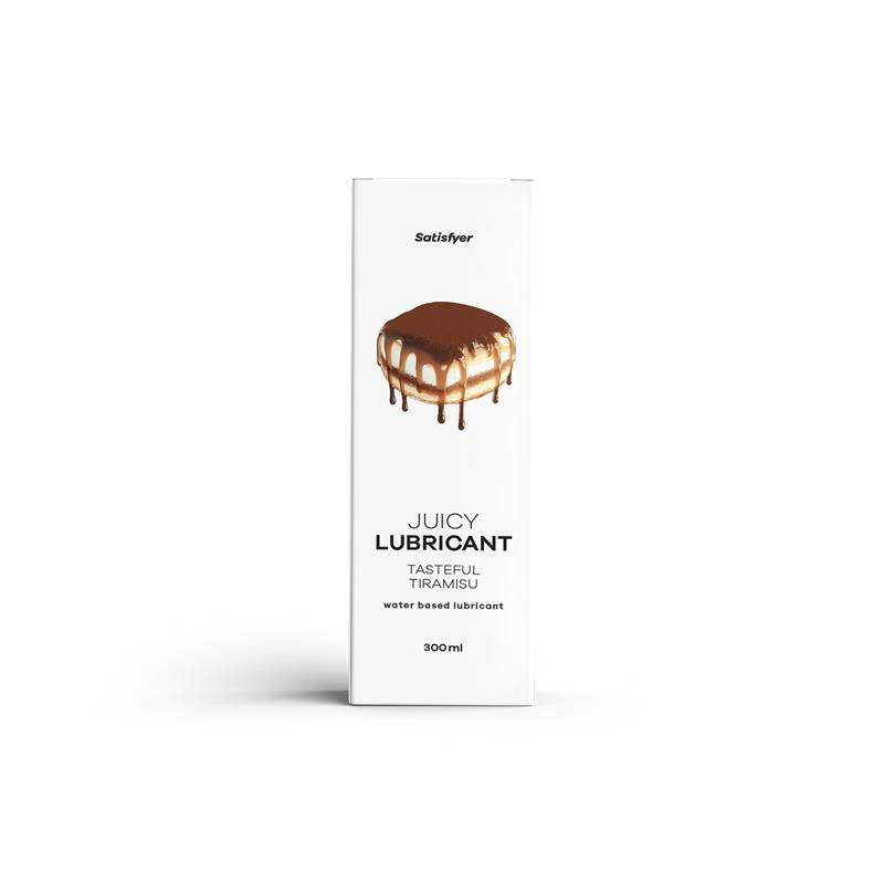 SATISFYER - LUBRICANTE BASE AGUA TASTEFUL TIRAMISU 300 ML