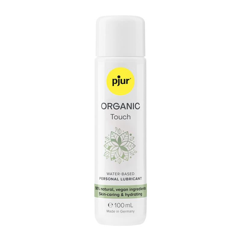 PJUR - LUBRICANTE BASE AGUA VEGANO ORGANIC TOUCH 100 ML