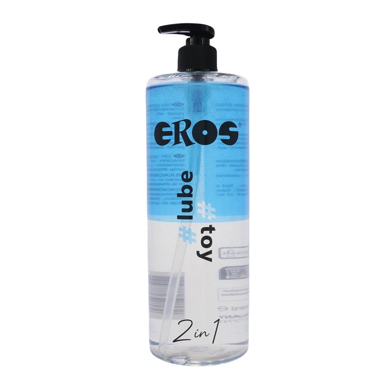 EROS - LUBRICANTE BASE DE AGUA 2 EN 1 1000 ML