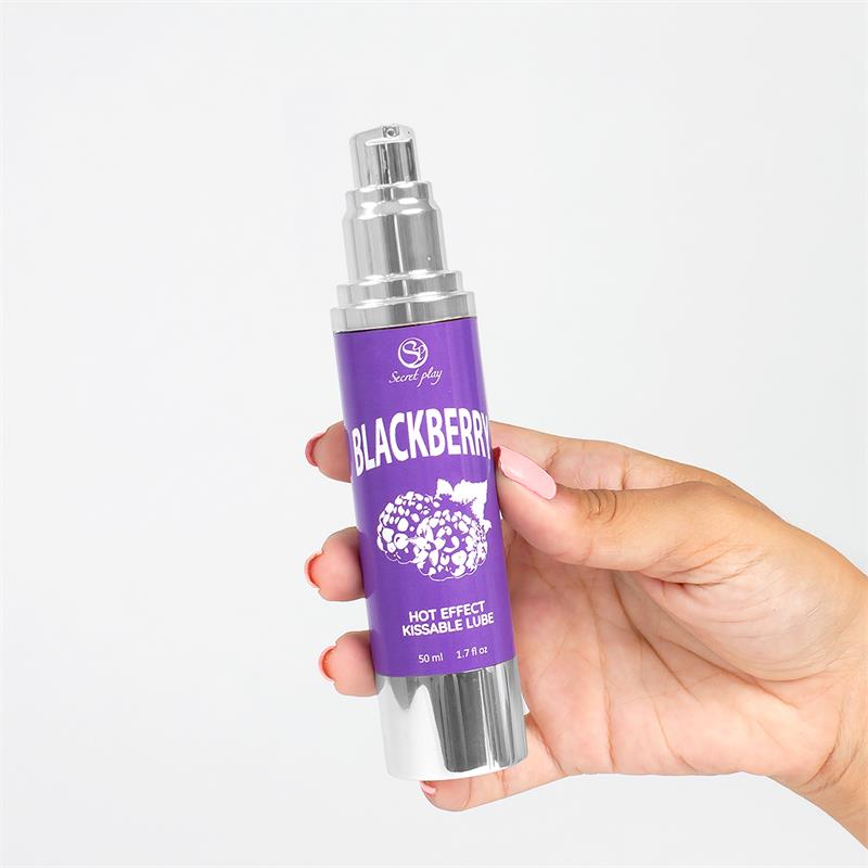 SECRET PLAY - LUBRICANTE EFECTO CALOR MORA 50 ML