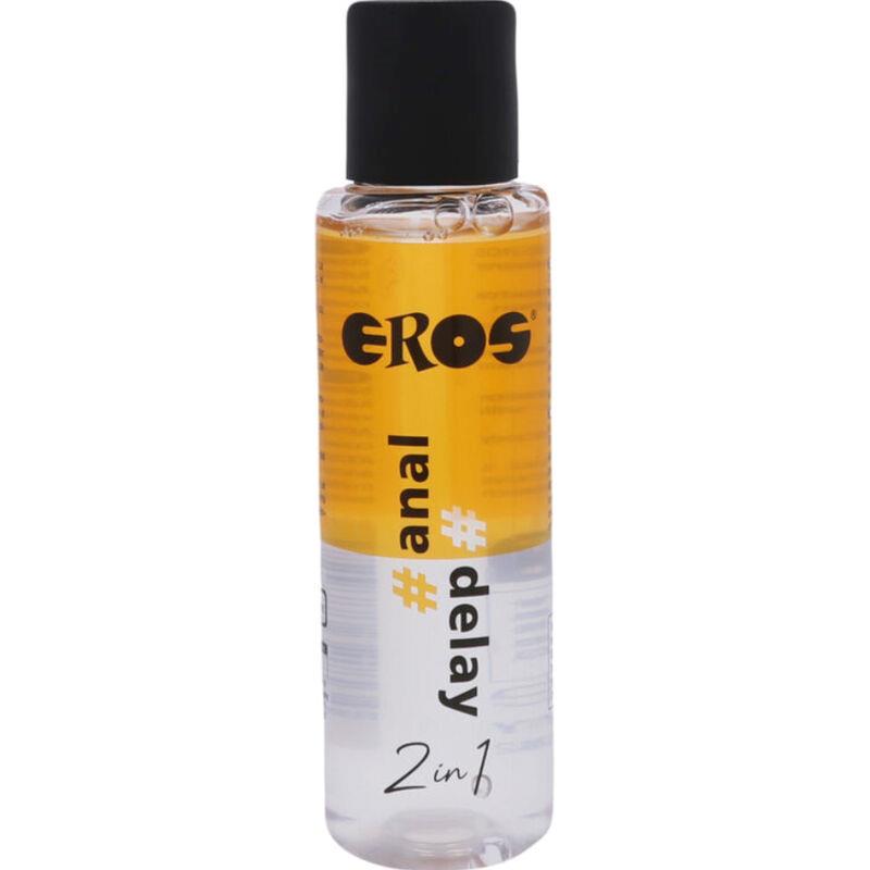 EROS - LUBRICANTE RELAJANTE ANAL BASE DE AGUA 2 EN 1 100 ML