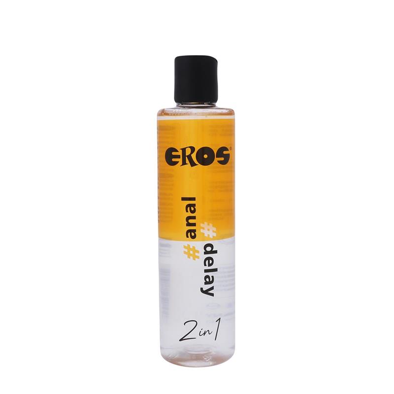 EROS - LUBRICANTE RELAJANTE ANAL BASE DE AGUA 2 EN 1 250 ML
