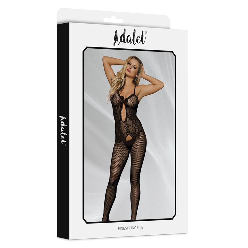ADALET LINGERIE - MANY BODYSTOCKING ENTREPIERNA ABIERTA