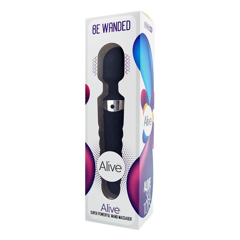 ALIVE - MASAJEADOR BE WANDED NEGRO