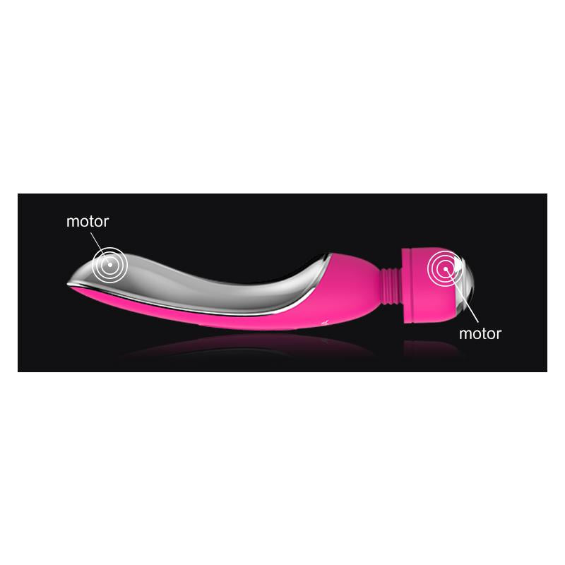 NALONE - MASAJEADOR Y VIBRADOR ELECTRO FUCHSIA