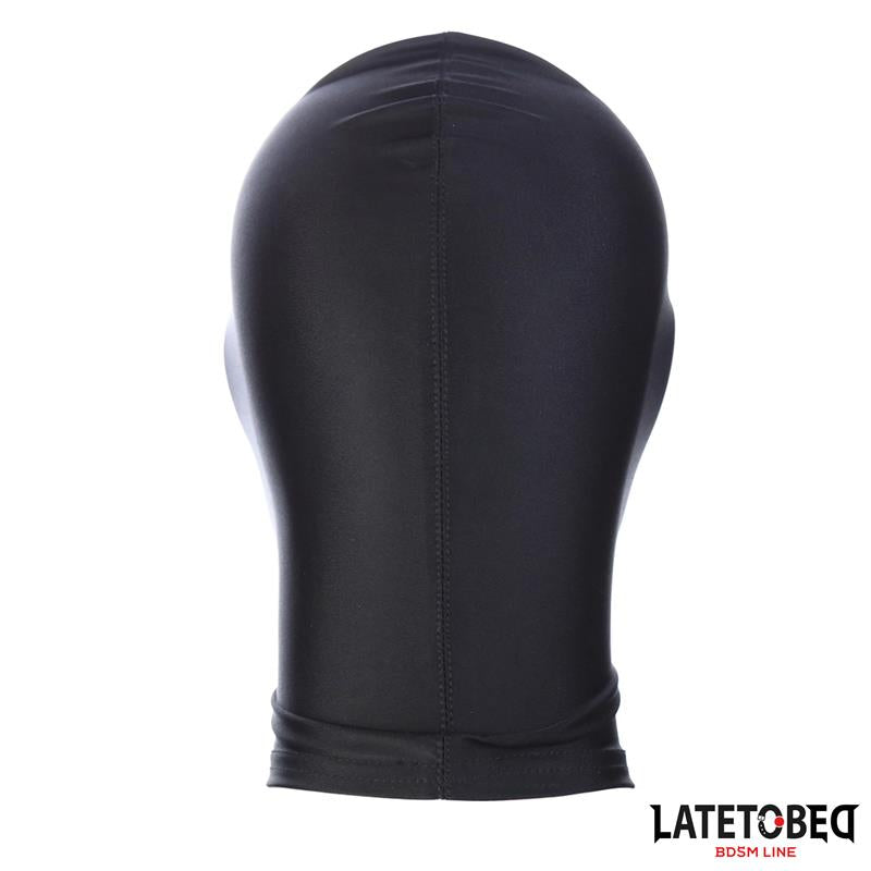 LATETOBED BDSM LINE - MÁSCARA CON APERTURA OJOS Y BOCA NEGRA
