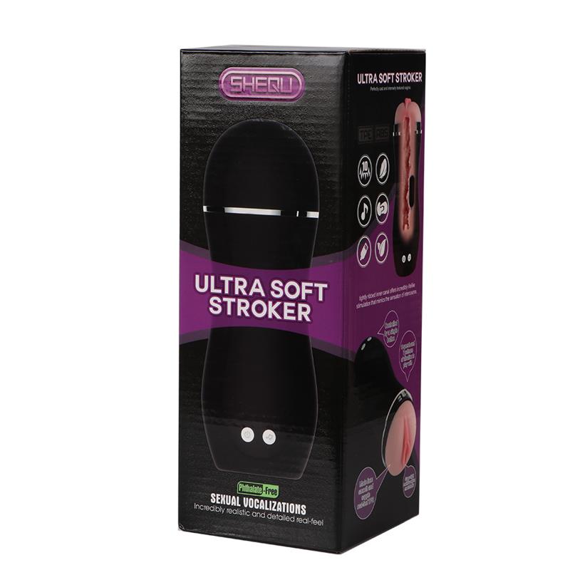 SHEQU - MASTURABDOR CON VIBRADOR USB TINY MAN