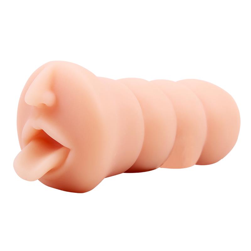 CHISA - MASTURBADOR ABBY SENSUAL T-SKIN 15 CM NATURAL