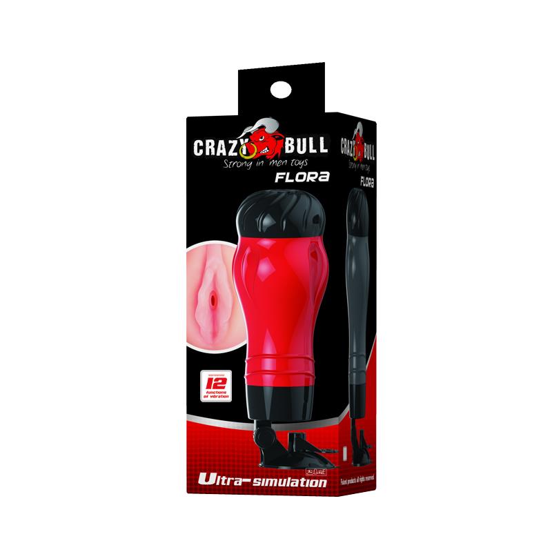 CRAZY BULL - MASTURBADOR CON VIBRACION VAGINA