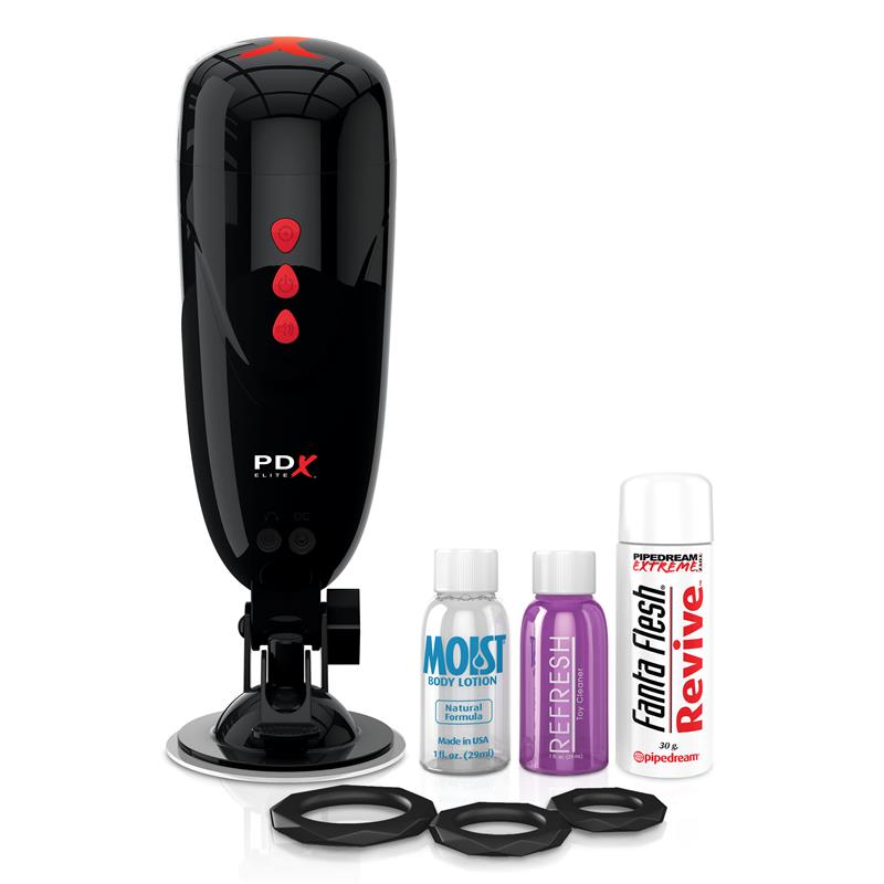 PDX ELITE - MASTURBADOR CON VIBRACIÓN Y VOZ