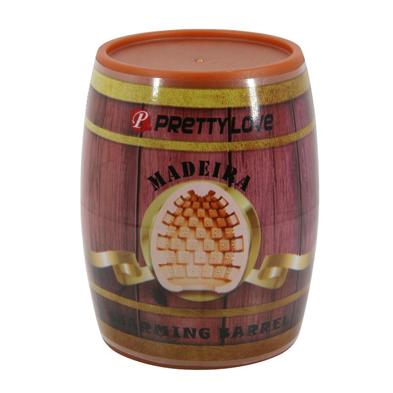 PRETTYLOVE - MASTURBADOR MANUAL MADEIRA BARREL